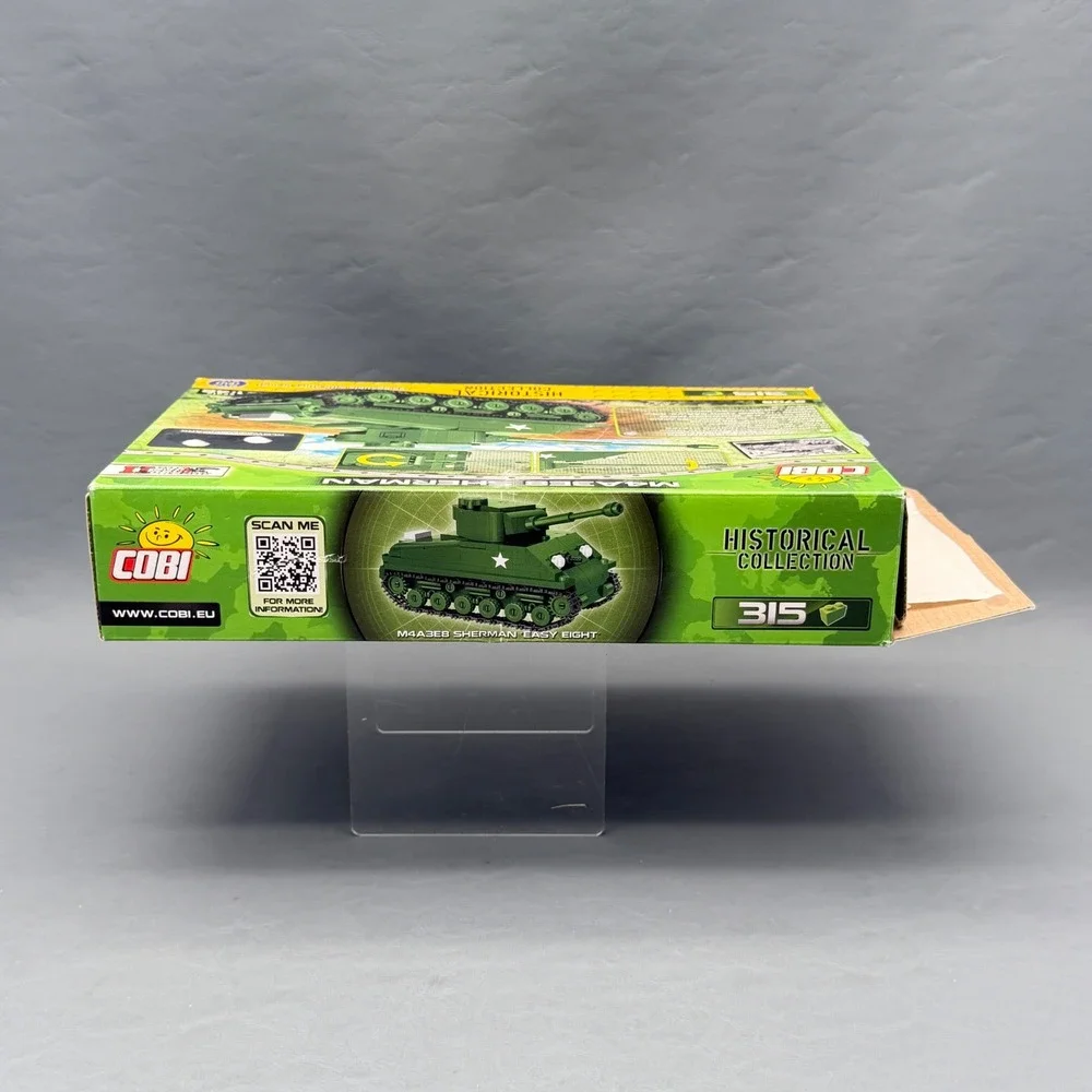 Cobi 2705 Historical Collection M4A3E8 Sherman Tank WWII 315 Pcs 1:48 Set